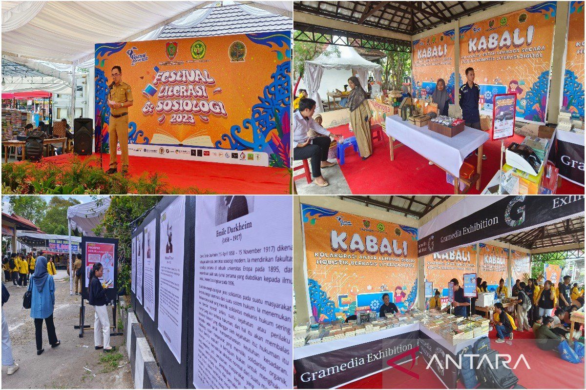 Disperpusip Kalteng-Fisip UPR selenggarakan Festival Literasi