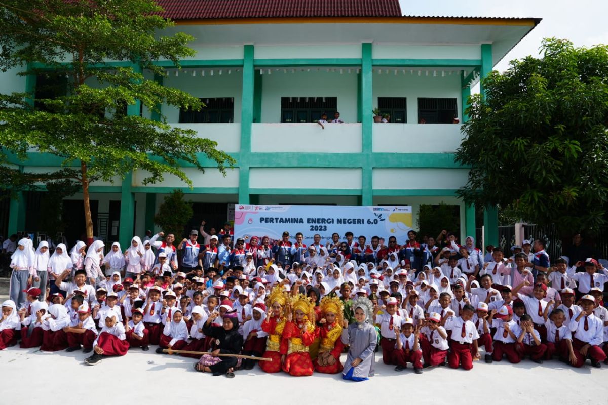 Pertamina Energi Negeri berikan edukasi di sekolah di Dumai