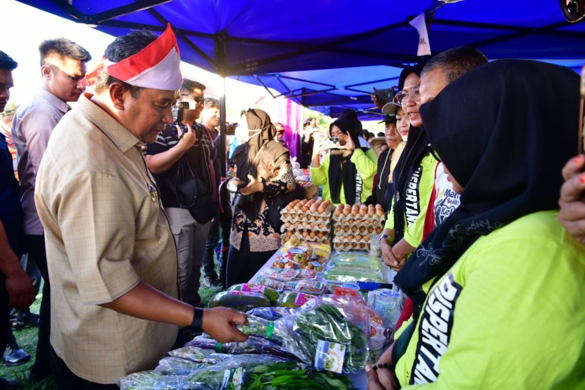 Disperindag Sulsel dan Pemkot Palopo menggelar pasar murah