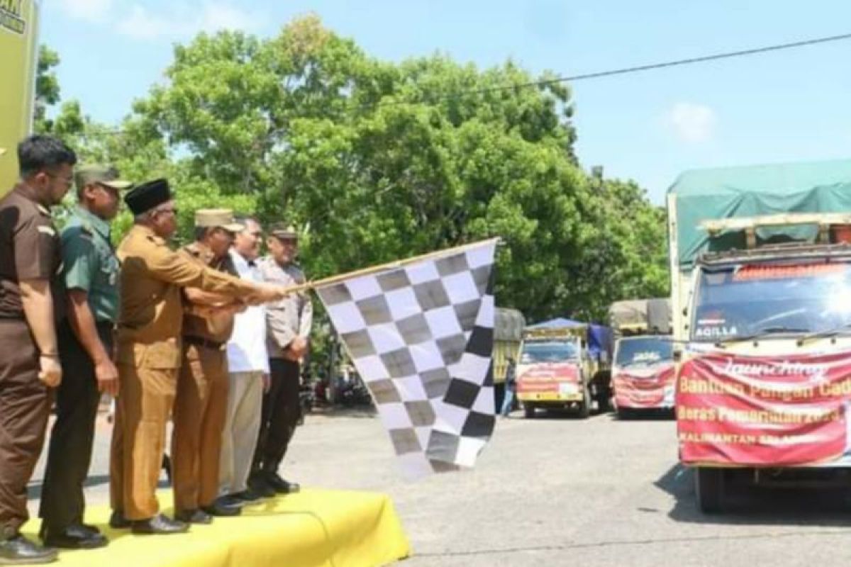 Pemkab Tala salurkan bantuan beras kepada 13.933 KPM