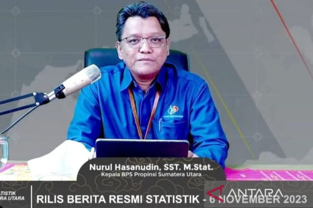 BPS: Ekonomi Sumut tumbuh 4,94 persen triwulan III 2023