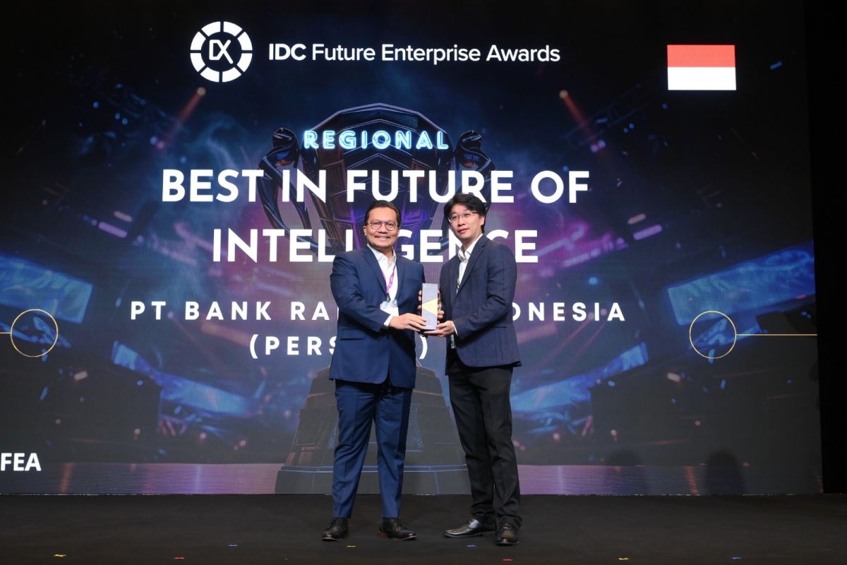 Transformasi Digital Bawa BRIBRAIN Raih Predikat Future of Intelligence se-Asia Pasifik dari IDC Awards 2023
