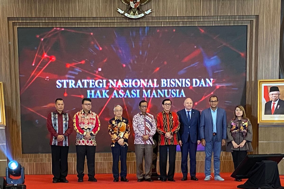 Pemerintah resmi luncurkan Perpres Stranas Bisnis dan HAM