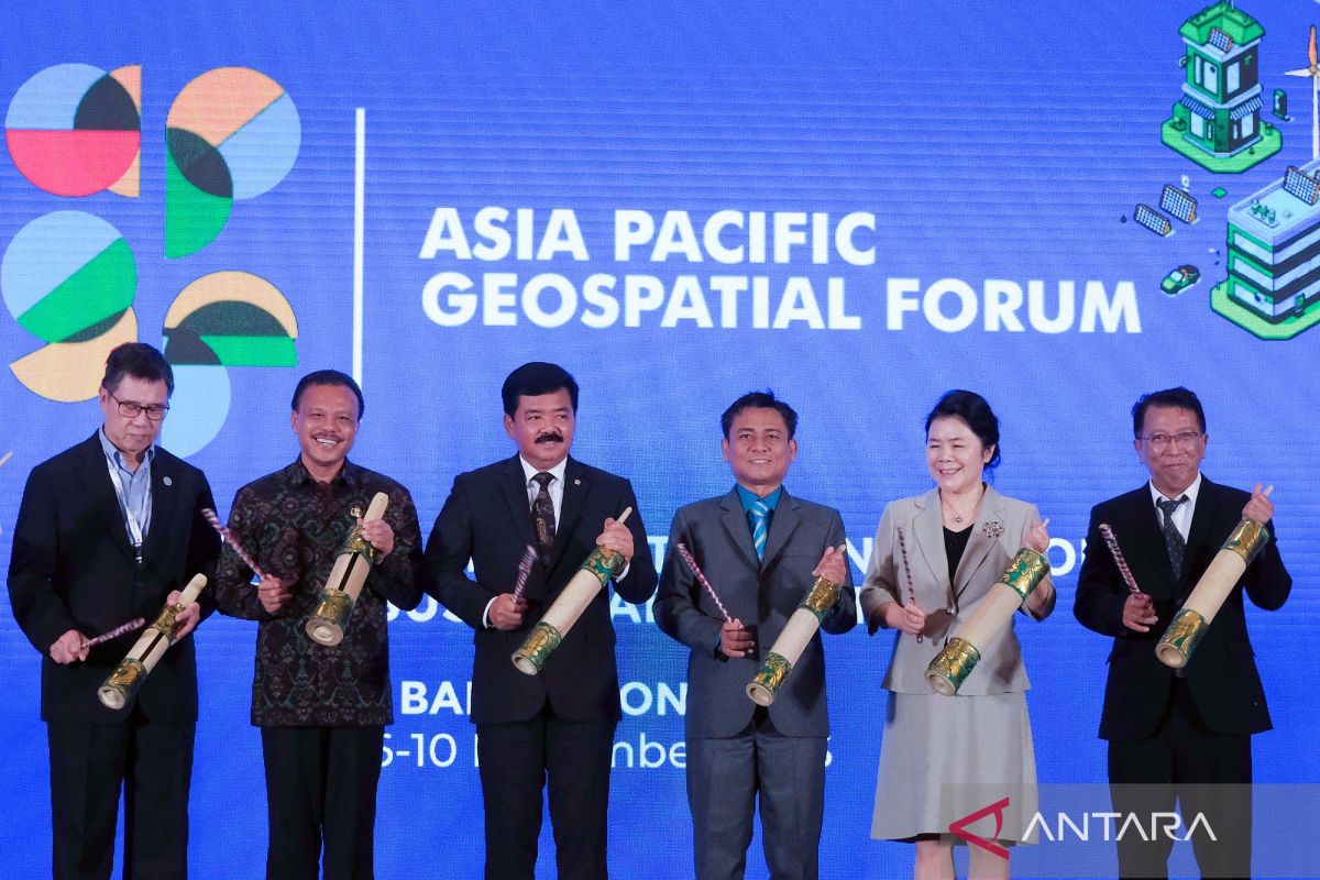 Pembukaan Asia Pacific Geospatial Forum 2023 ANTARA News Bali