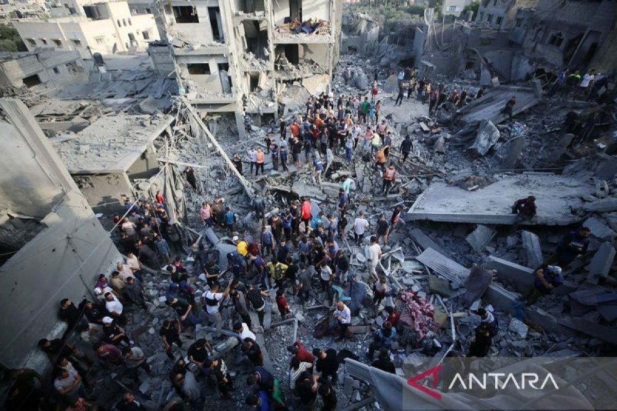 Serangan udara Israel tewaskan 51 warga Palestina di kamp pengungsi Al-Maghazi, Jalura Gaza