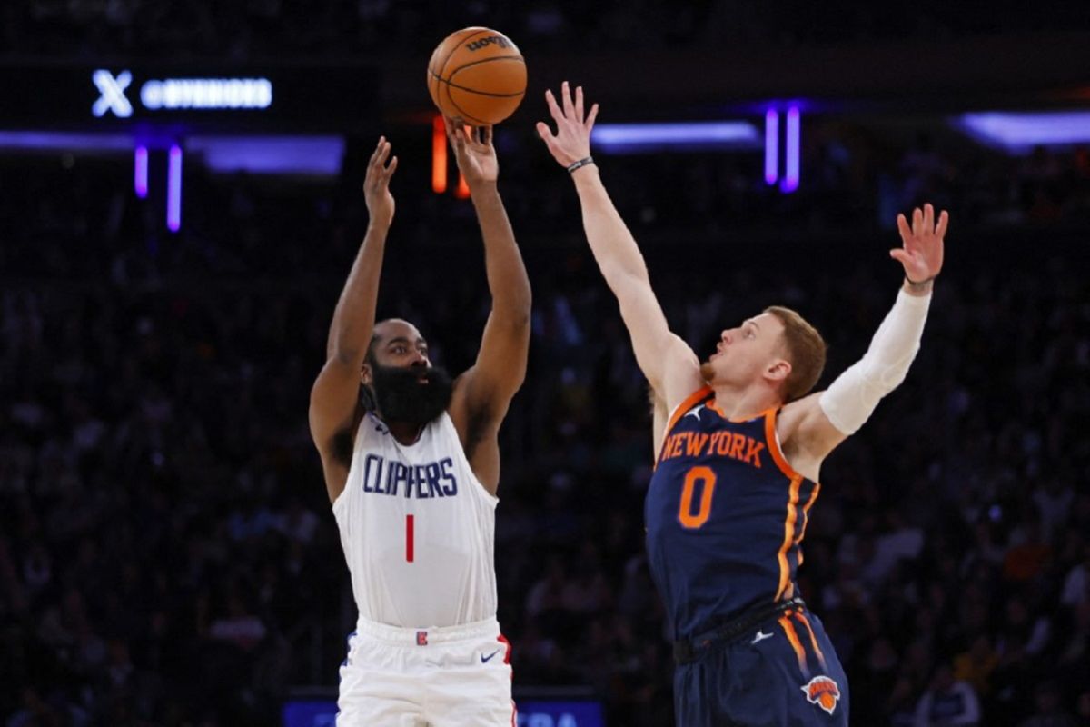 NBA: Knicks kalahkan debut Harden bersama Clippers