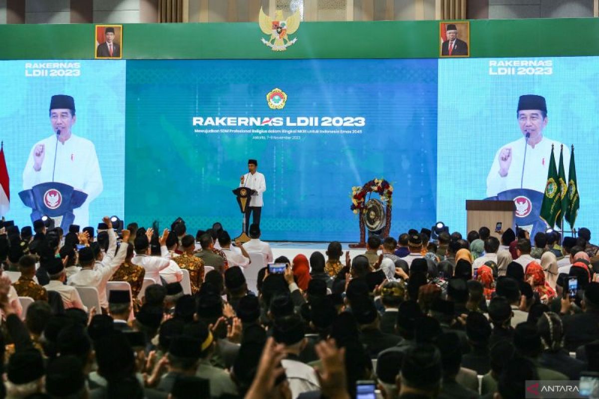Jokowi tekankan pembangunan SDM kunci wujudkan Indonesia Emas 2045
