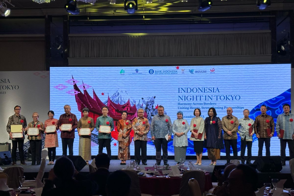 12 diaspora Indonesia di Jepang raih Ambassador Award