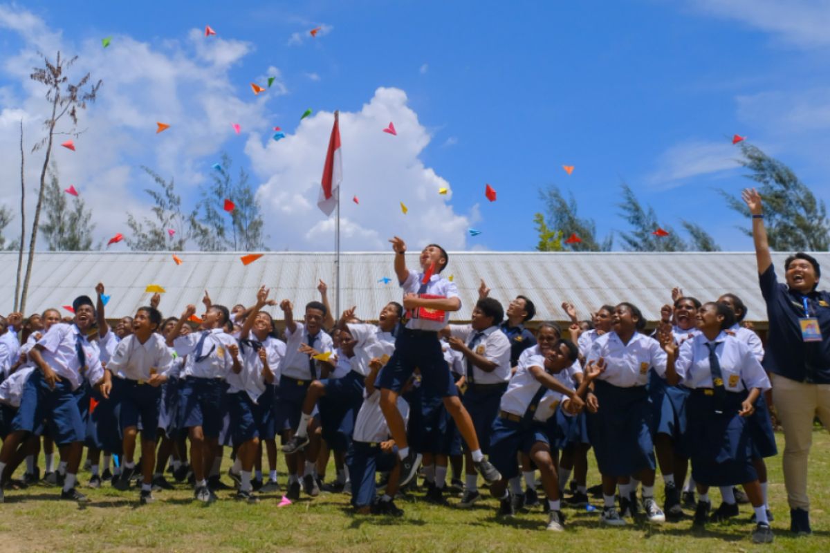 Kemenkeu Papua Barat selenggarakan program mengajar pada empat sekolah di Manokwari