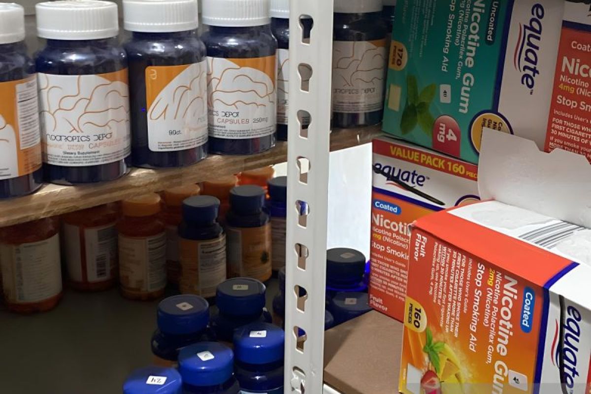 Loka POM Kota Tangerang sita 9.598 produk obat ilegal asal Amerika Serikat