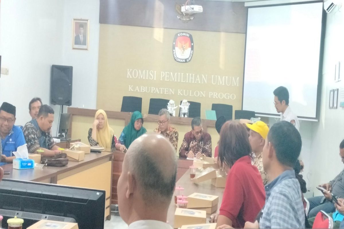 KPU Kulon Progo mencatat DPTb pindah pemilih Pemilu 2024 sebanyak 559
