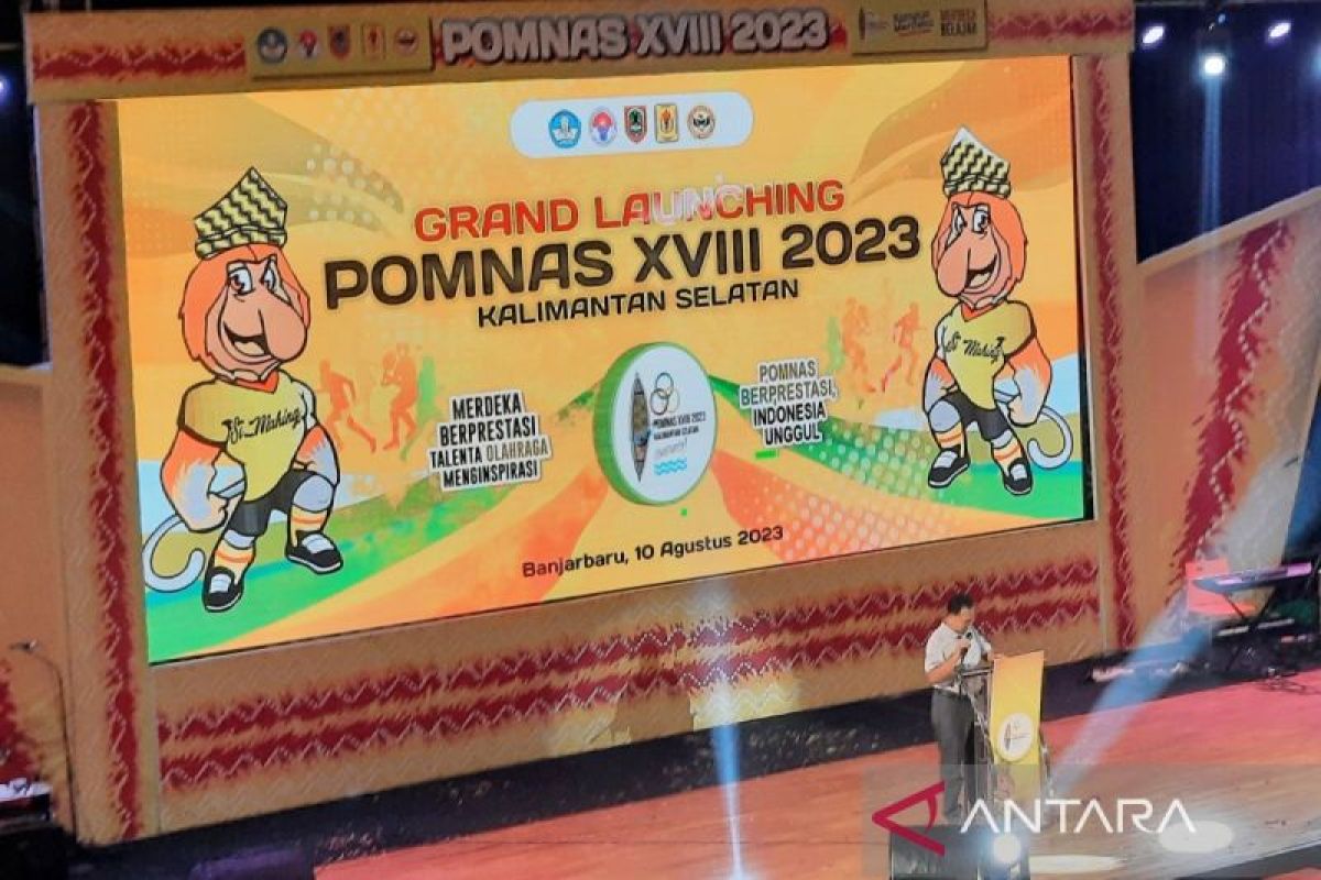 3,000 athletes to attend Pomnas in South Kalimantan