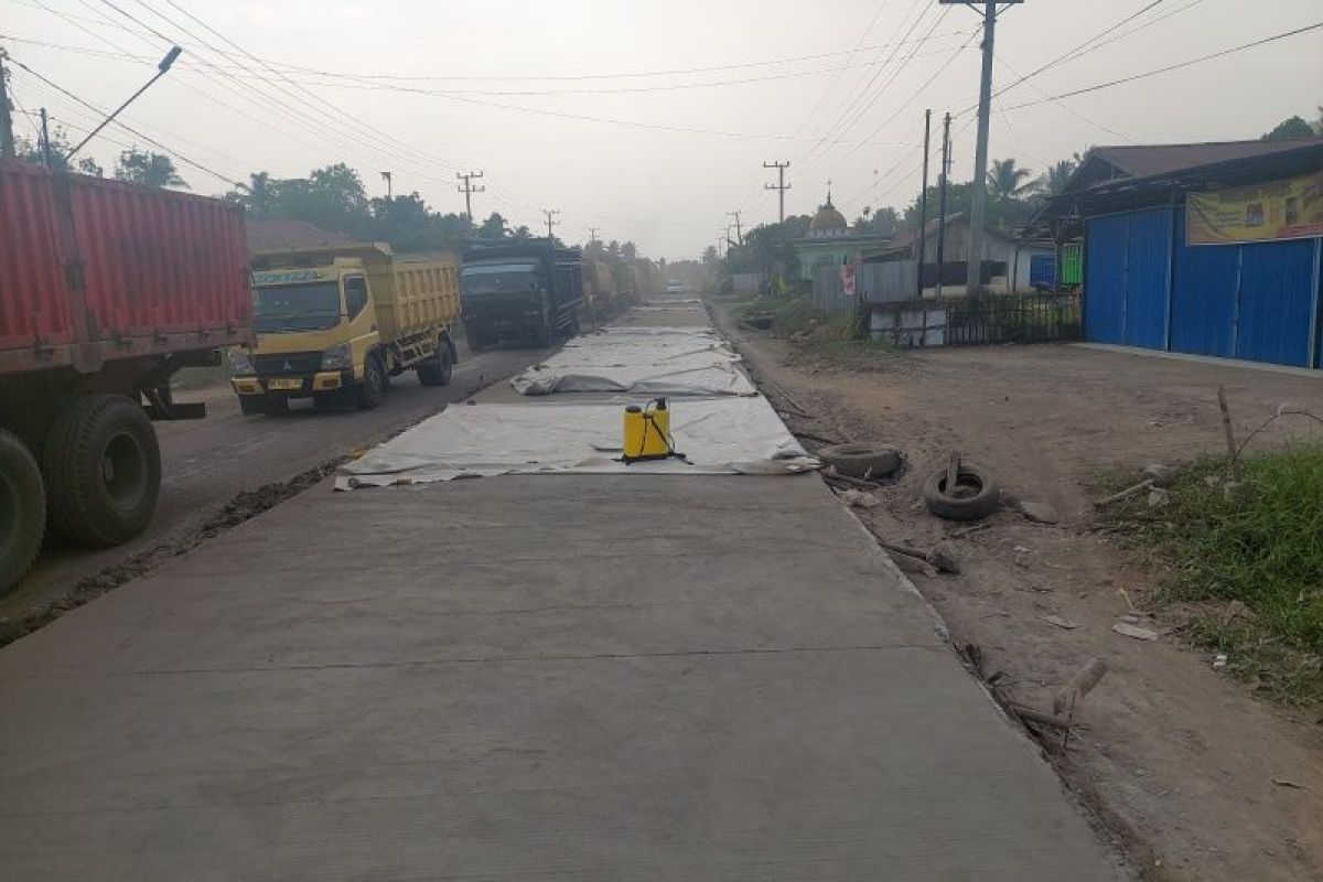 BPJN Jambi perbaiki jalan nasional di Kabupaten Batanghari