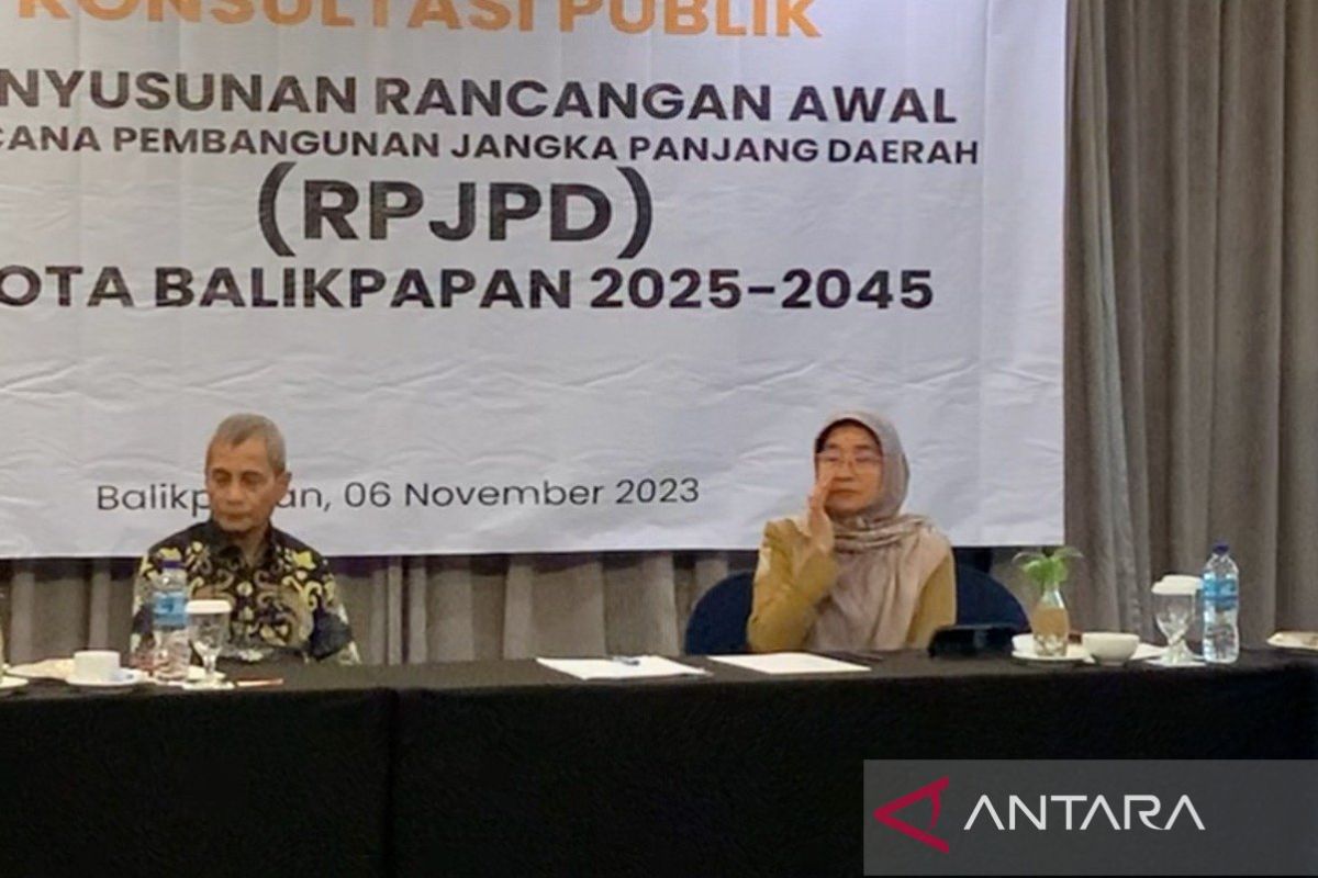 Bappeda Balikpapan gelar Konsultasi Publik RPJPD 2025-2045