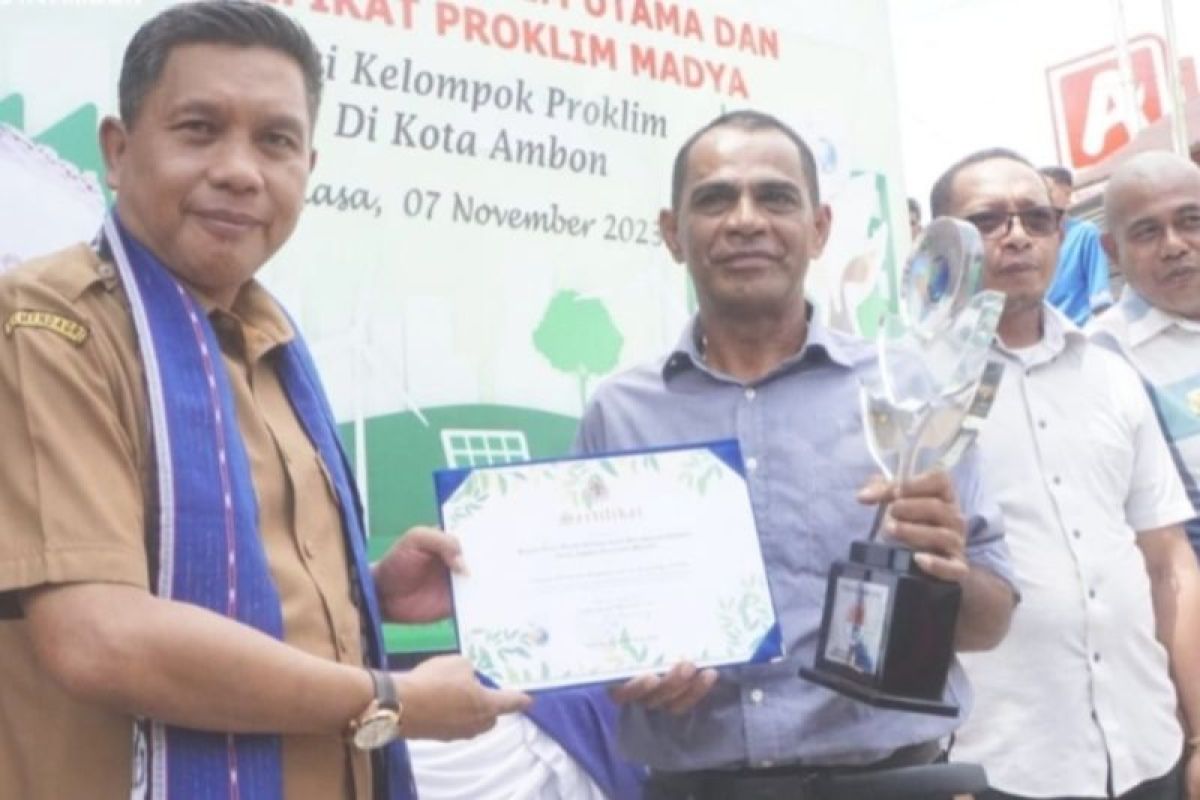 Pemkot Ambon target bentuk 50 kampung iklimdi 2025