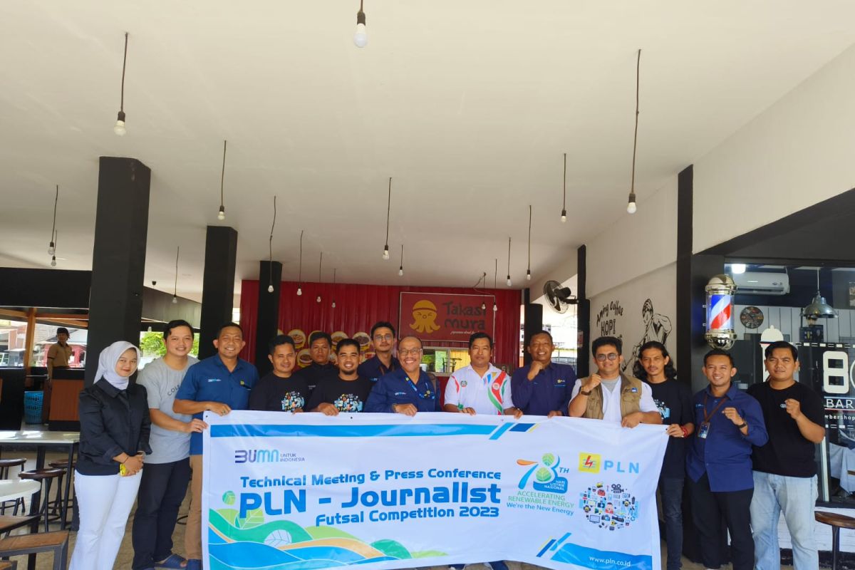 PLN- Journalist Futsal Competition 2023 perkuat sinergi kembali digelar