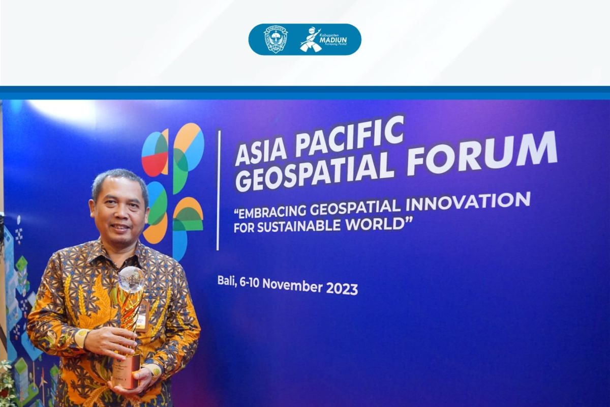 Madiun raih Bhumandala Award kategori informasi geospasial batas desa