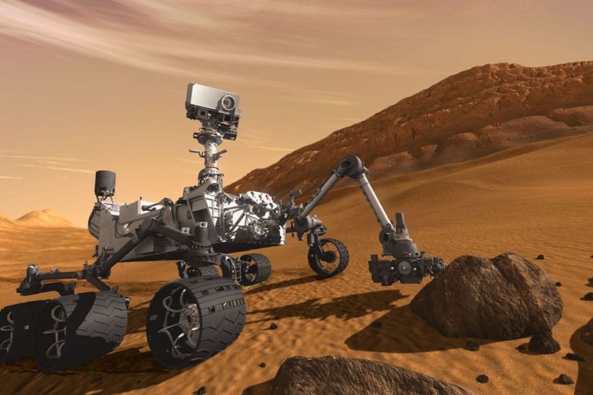 Rover Curiosity milik NASA genapi 4.000 hari jelajahi Mars