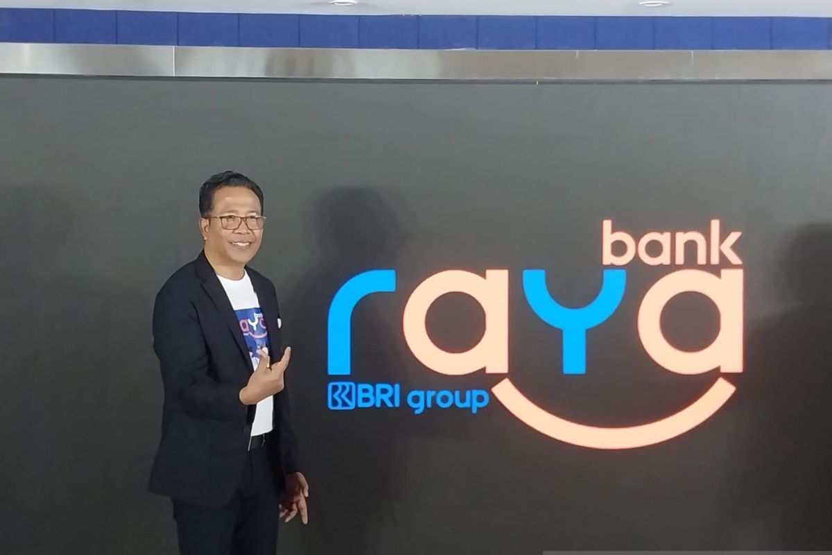 Bank Raya hadirkan logo baru perusahaan perkuat posisi sebagai bank digital