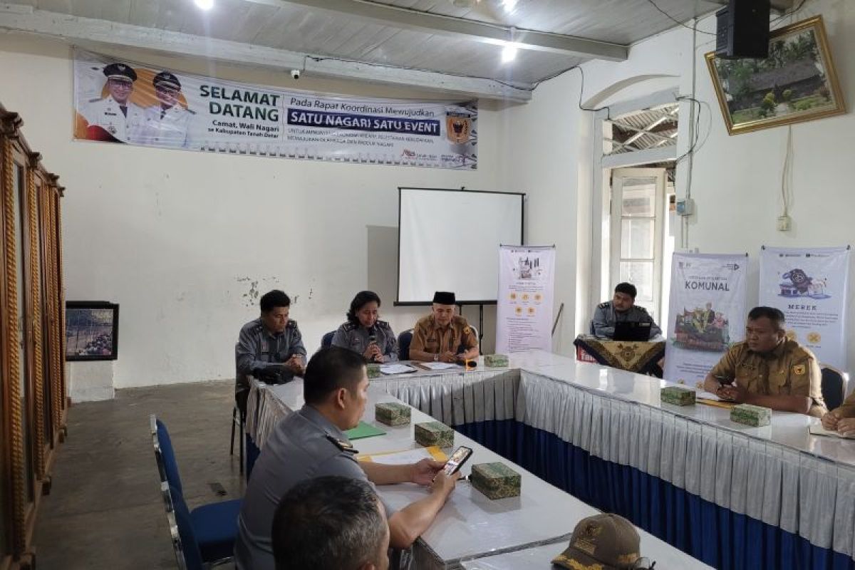 Kemenkumham Sumbar dirikan pojok Input Kekayaan Intelektual di Tanah Datar