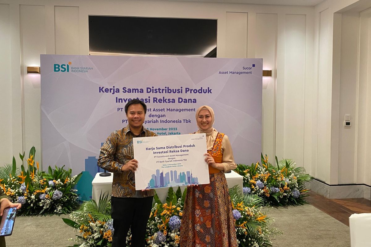 Sucor AM gandeng BSI distribusikan reksa dana syariah