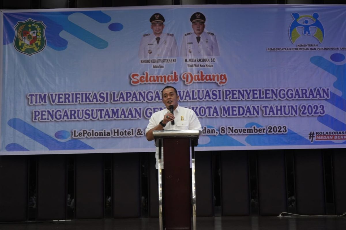 Wakil Wali Kota Medan:  Prioritaskan kesetaraan gender