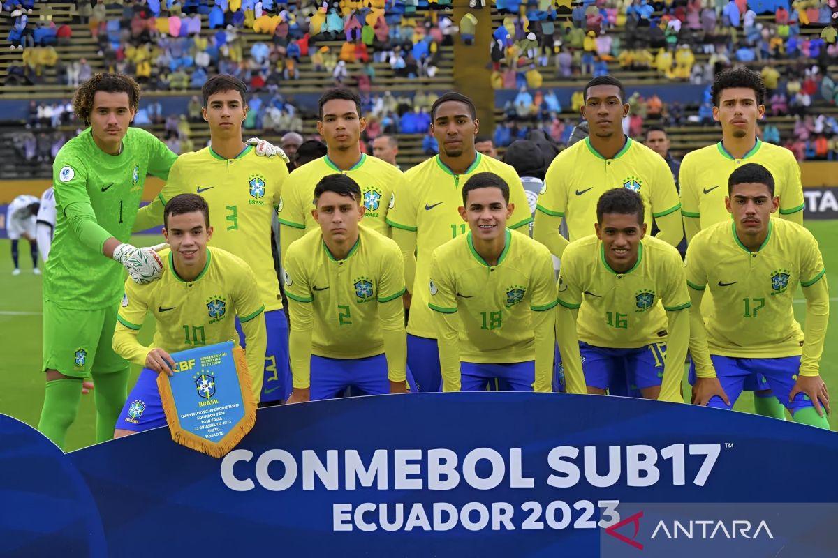 Panggung awal Brasil merebut juara kelima Piala Dunia U-17