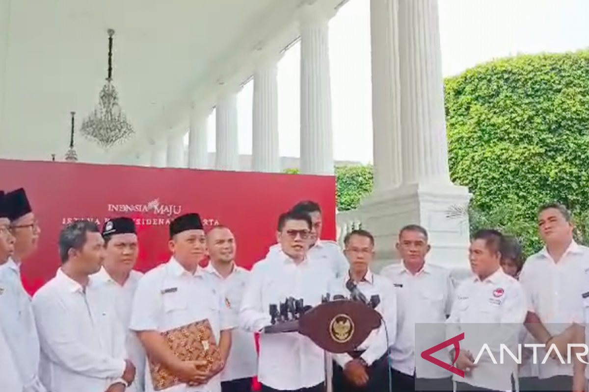 DPN PPDI temui Jokowi sampaikan aspirasi peningkatan gaji dan jabatan perangkat desa