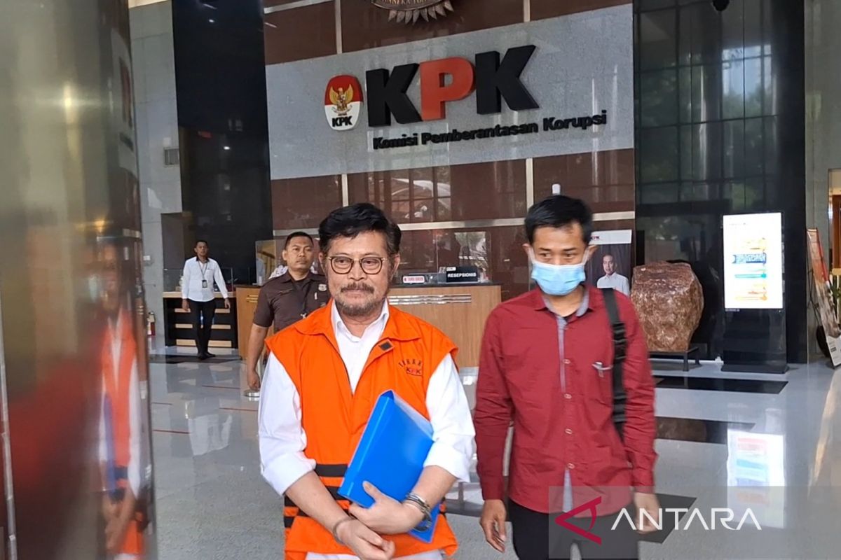 KPK bantarkan Syahrul Yasin Limpo ke RSPAD Gatot Subroto
