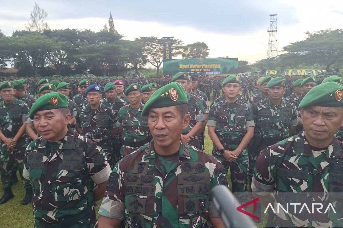 Panglima: 7.863 prajurit TNI amankan pemilu di Aceh