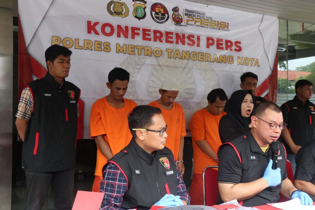 Pelaku penganiayaan anggota Polri di Tangerang ditangkap polisi