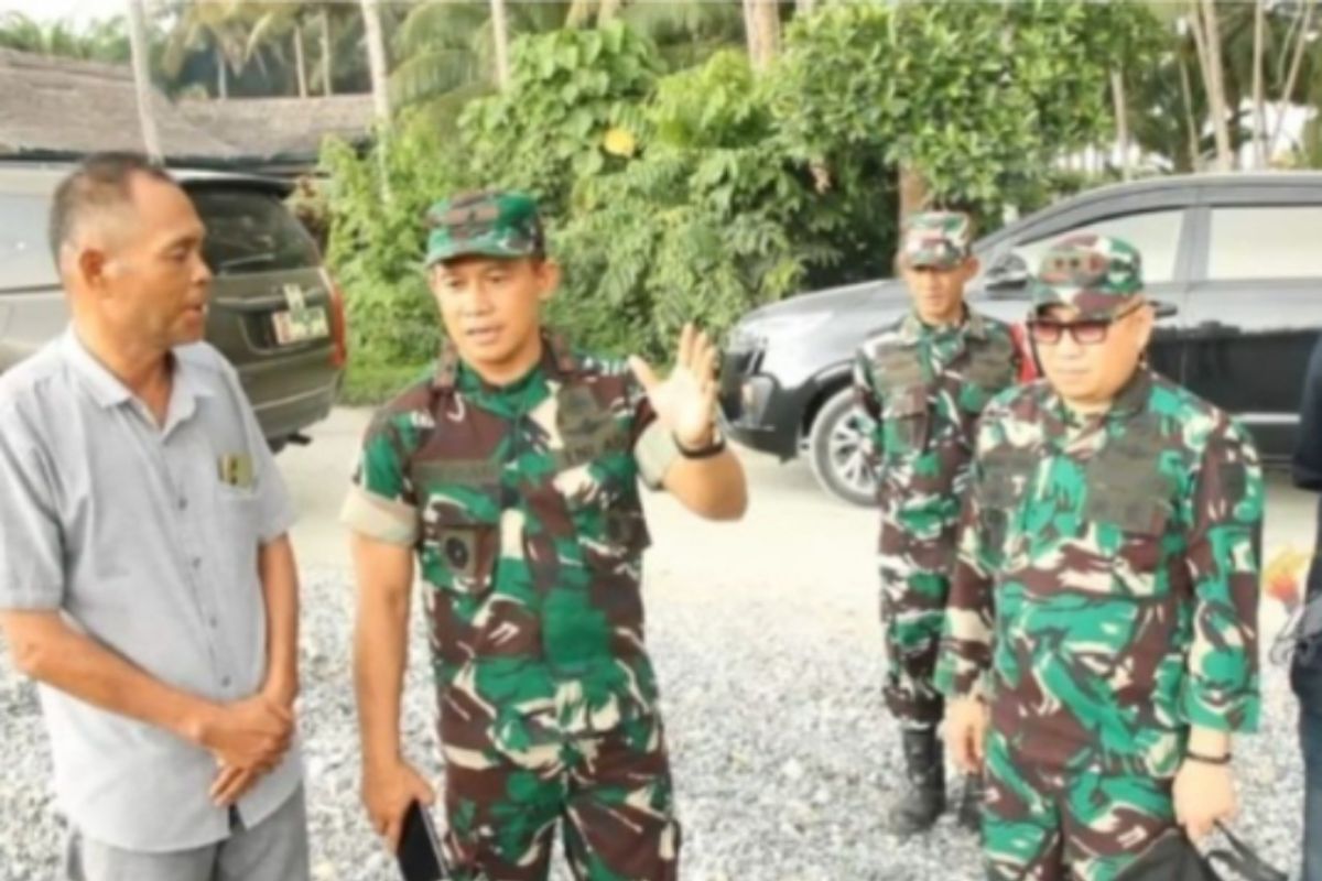 TNI bangun kembali gedung SD di Pasangkayu yang rusak akibat banjir