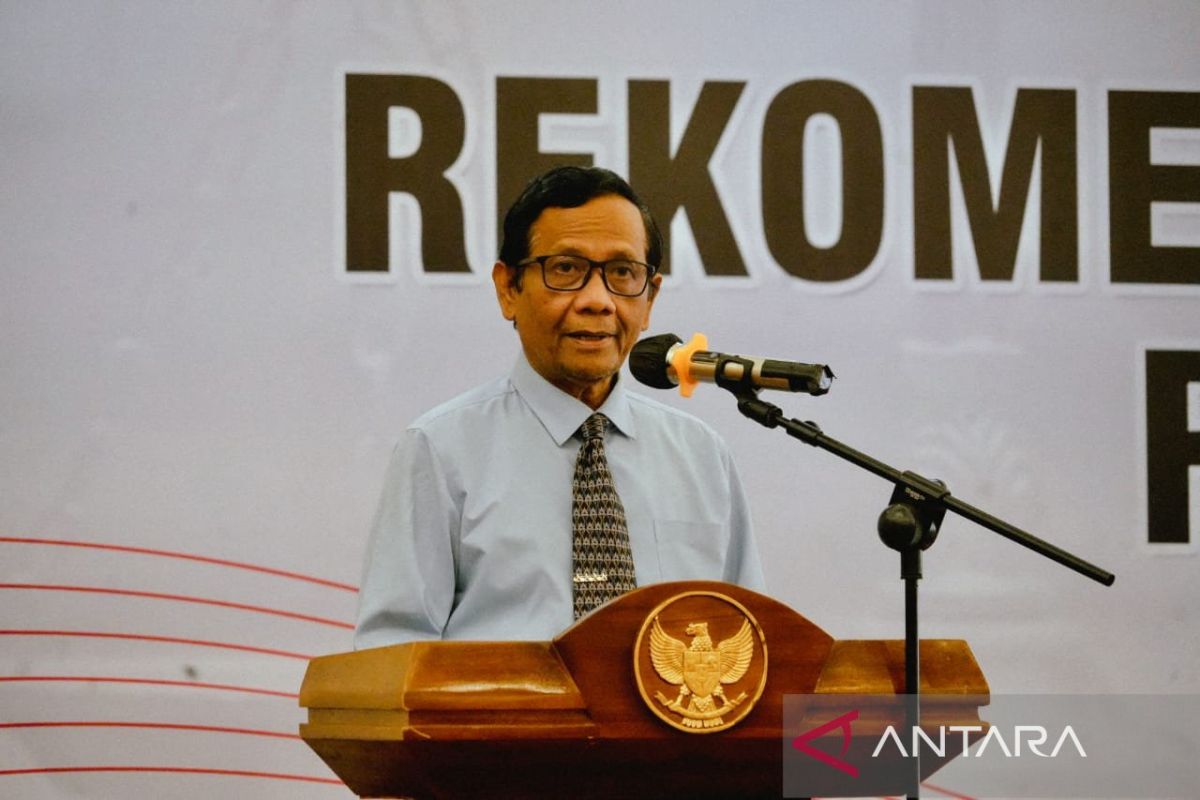 Mahfud MD : Wamenkumham tersangka bukti KPK tidak pandang bulu