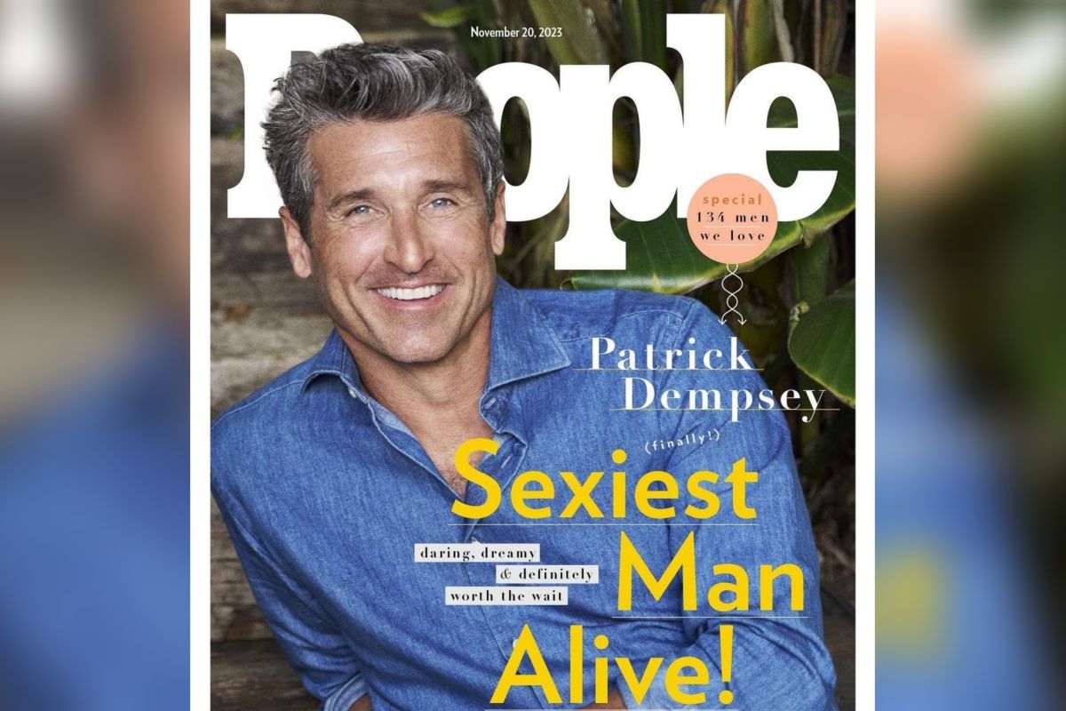 Patrick Dempsey dinobatkan sebagai 'Pria Terseksi' majalah People