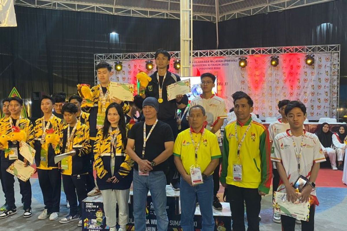 PORWIL XI - Riau juara III E-Sport dan tak lolos PON 2024