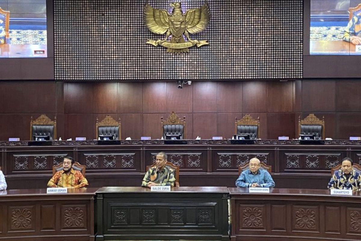 Suhartoyo resmi terpilih Ketua MK yang baru