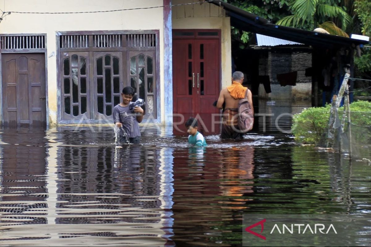 18 desa di Aceh Barat terendam banjir