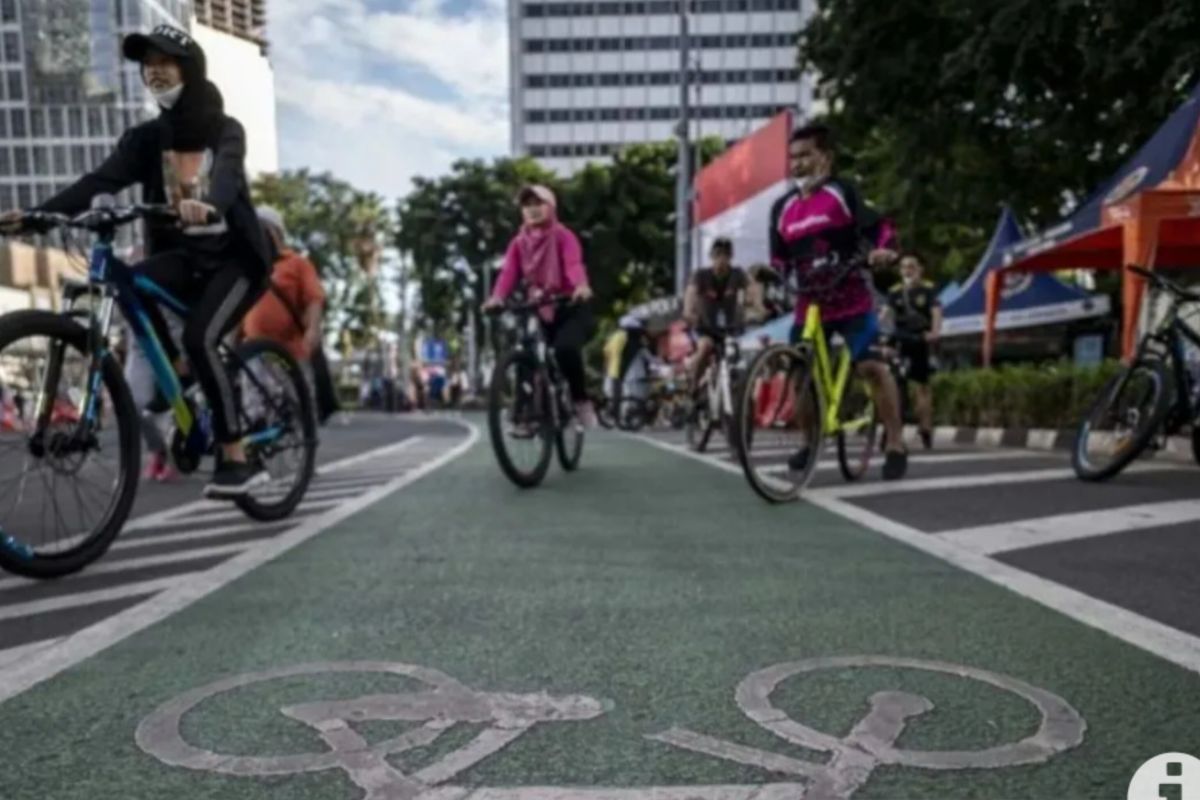 Pengamat apresiasi komitmen Pemprov Jakarta soal jalur sepeda