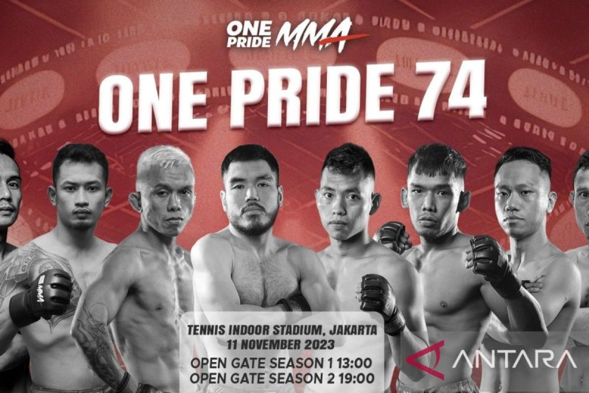 One Pride MMA 74 sajikan aksi 38 petarung dalam 19 pertandingan