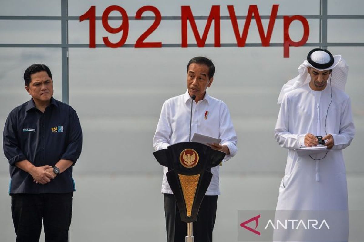 Jokowi ungkap PLTS Terapung Cirata akan ditingkatkan jadi 500 MWp