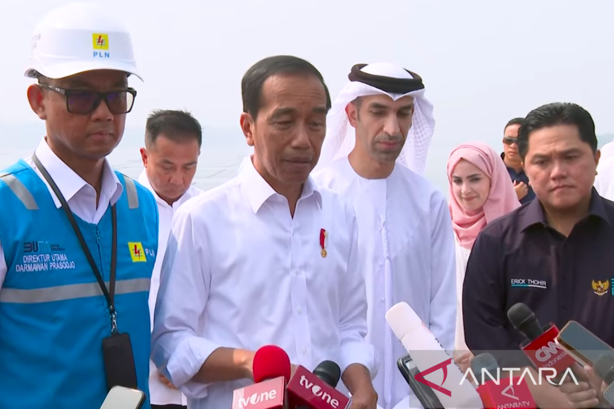 Jokowi: PLTS Terapung Cirata akan ditingkatkan jadi 500 MWp