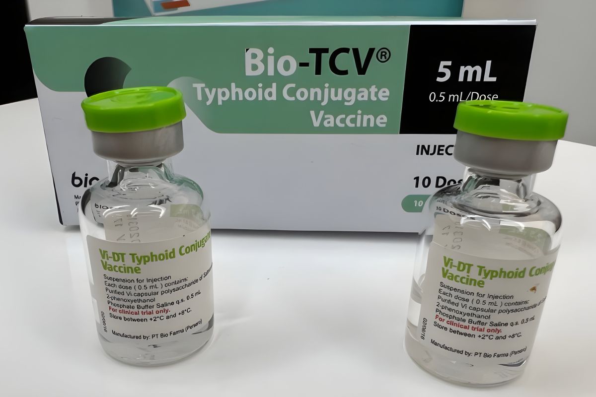 Vaksin konjugasi tifoid baru Bio-TCV dapat izin edar di Indonesia