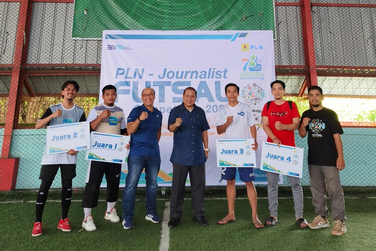 PLN-Journalist Futsal Competition 2023 sukses digelar
