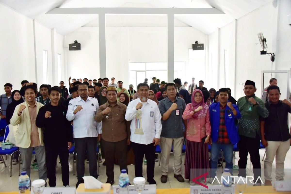 Kesbangpol Provinsi Gorontalo sosialisasi pendidikan politik