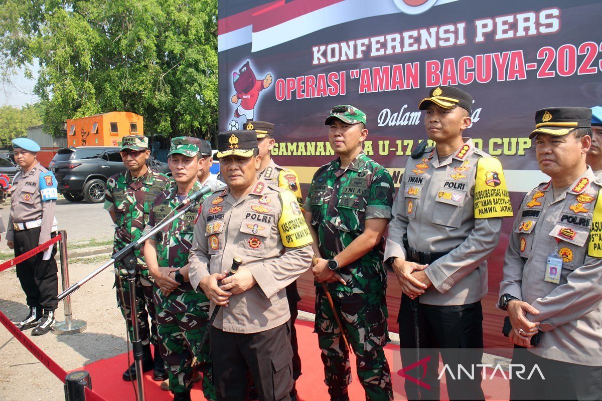 Polda Jateng gelar pasukan siap amankan Piala Dunia U-17 di Solo