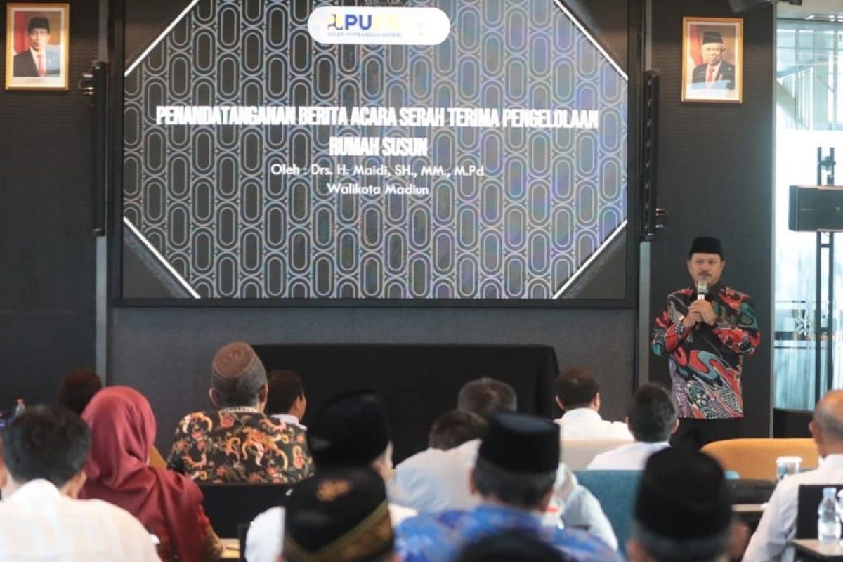 Kementerian PUPR serahkan  pengelolaan Rusunawa III ke Pemkot Madiun