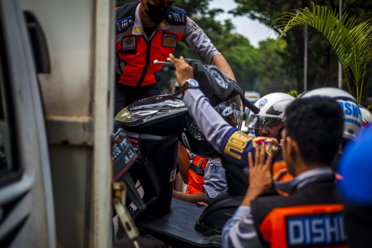 Sudin Perhubungan Jaksel gencarkan operasi penertiban parkir liar