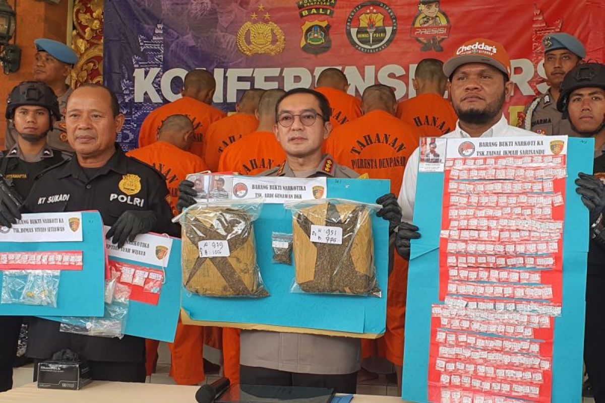 Polresta Denpasar tangkap 85 pengedar narkotika