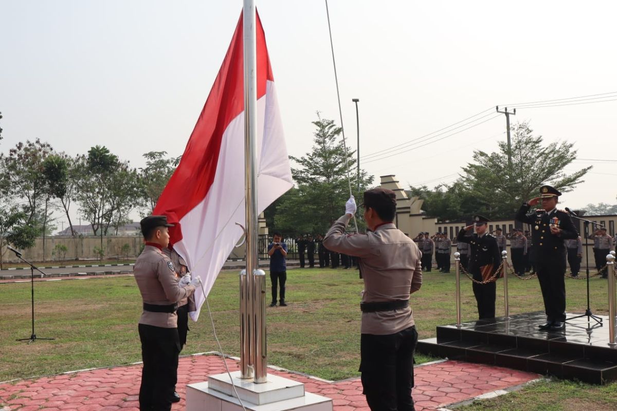 Polres Serang gelar upacara peringati Hari Pahlawan