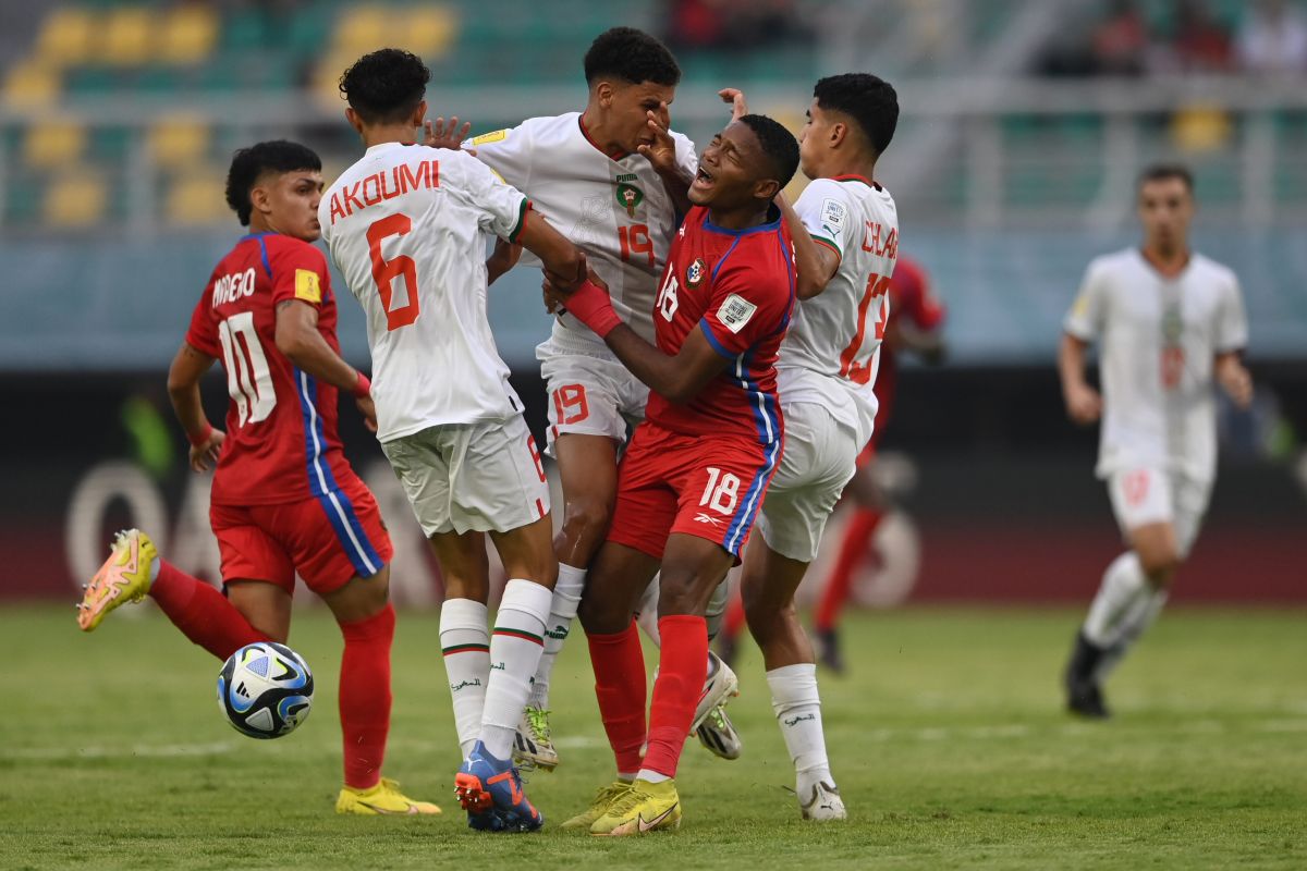 Timnas Maroko kerja keras kalahkan Panama